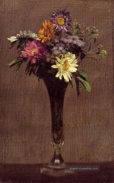  latour - Gänseblümchen und Dahlien Henri Fantin Latour